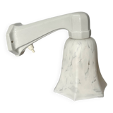 White porcelain wall lamp