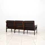 Banc « Capella » en palissandre par Illum Wikkelsø pour Niels Eilersen