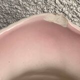 Large slip vase, glazed ceramic, Saint-Clément, France,