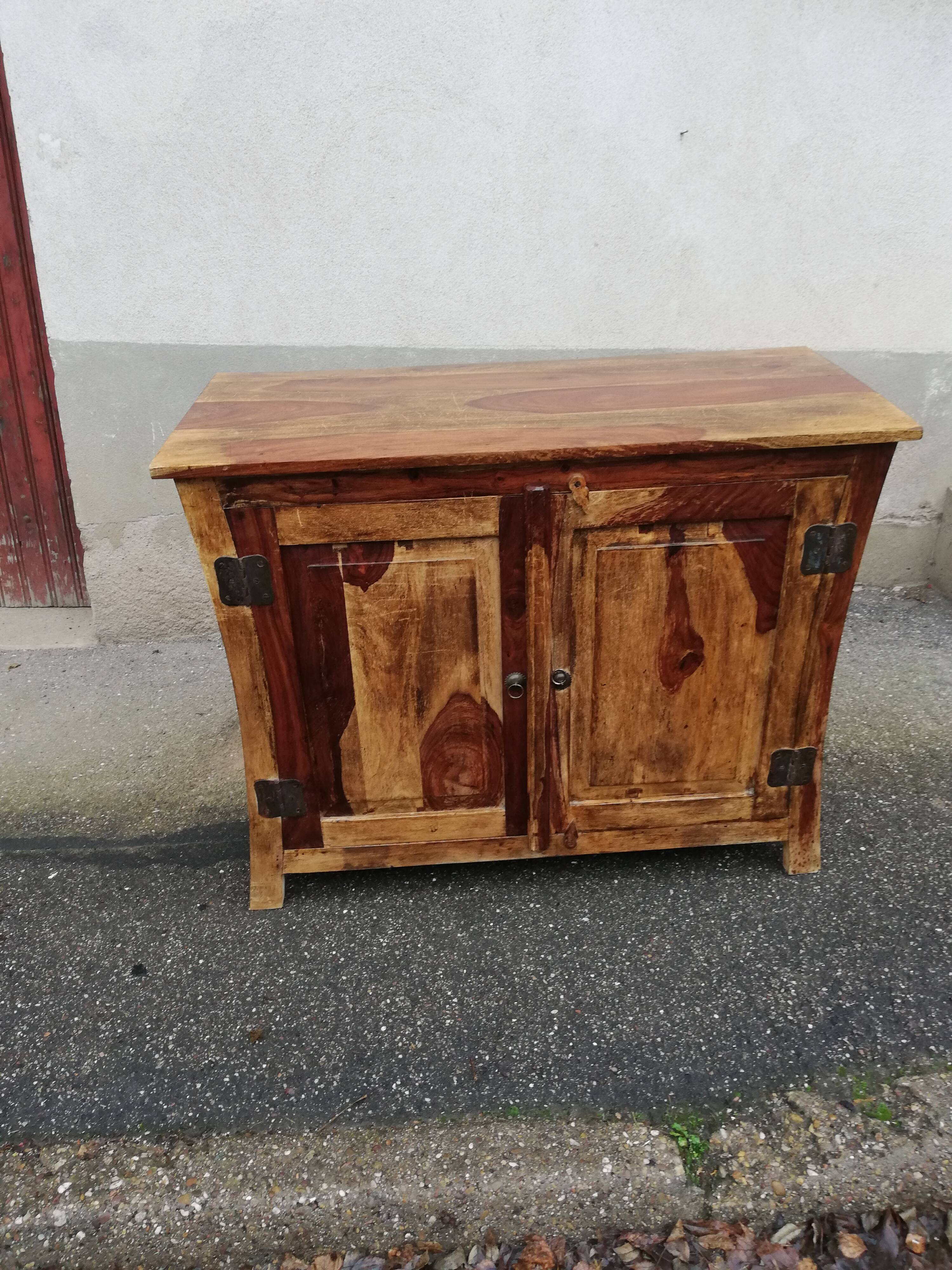 Vintage exotic wood sideboard