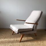 Fauteuil inclinable entièrement restauré