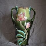 Vase en barbotine XIX