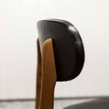 Set of 6 chairs Scandinavian oval back