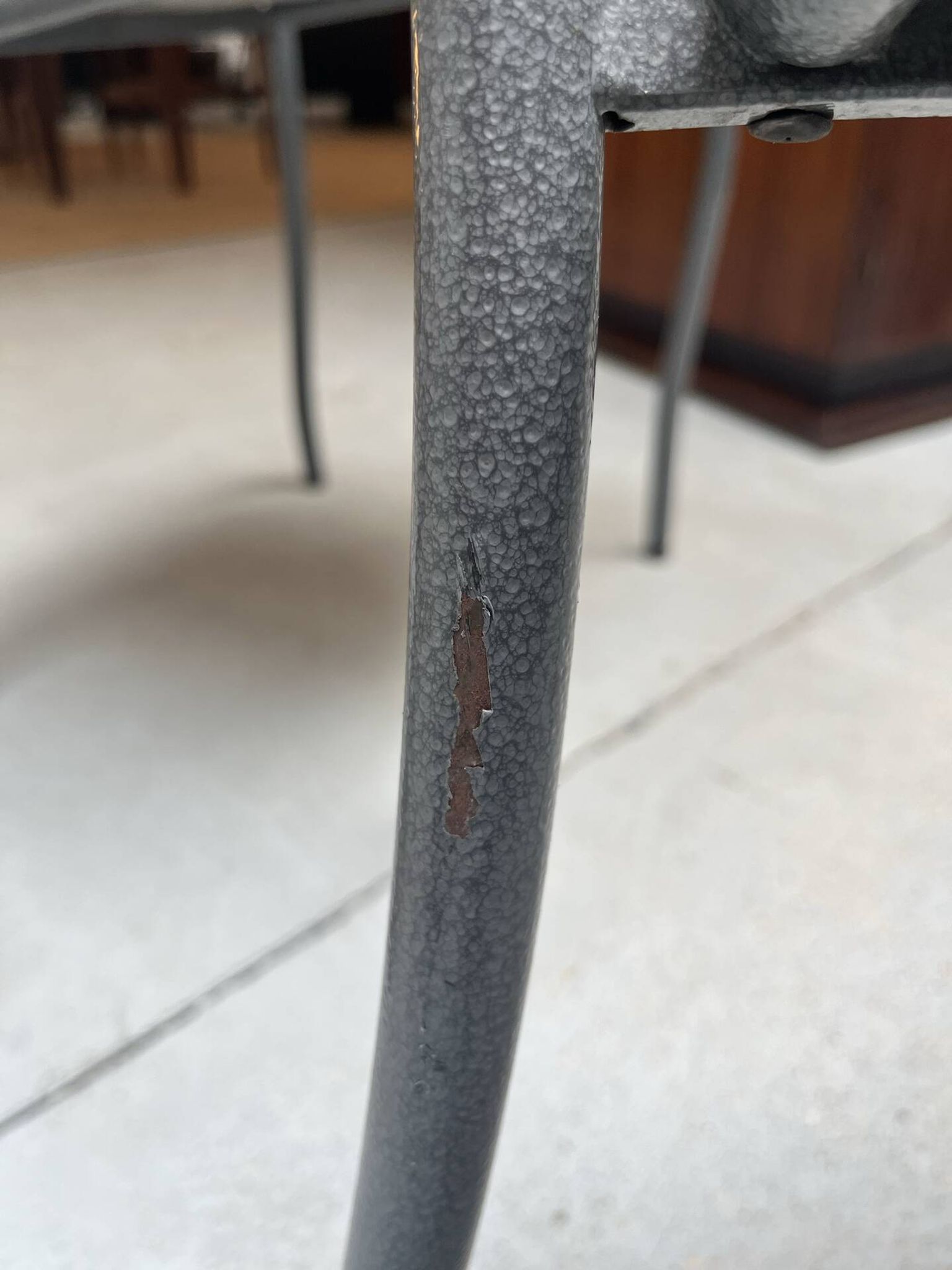 Steel Chairs from the 80s