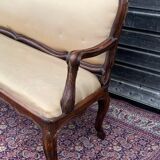 Sofa with walnut frame italy eighteenth century