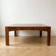 Vintage Scandinavian coffee table in rosewood.