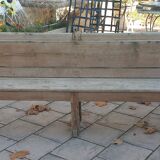 3 meter long solid wood bench