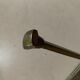 Antique brass wall coat rack
