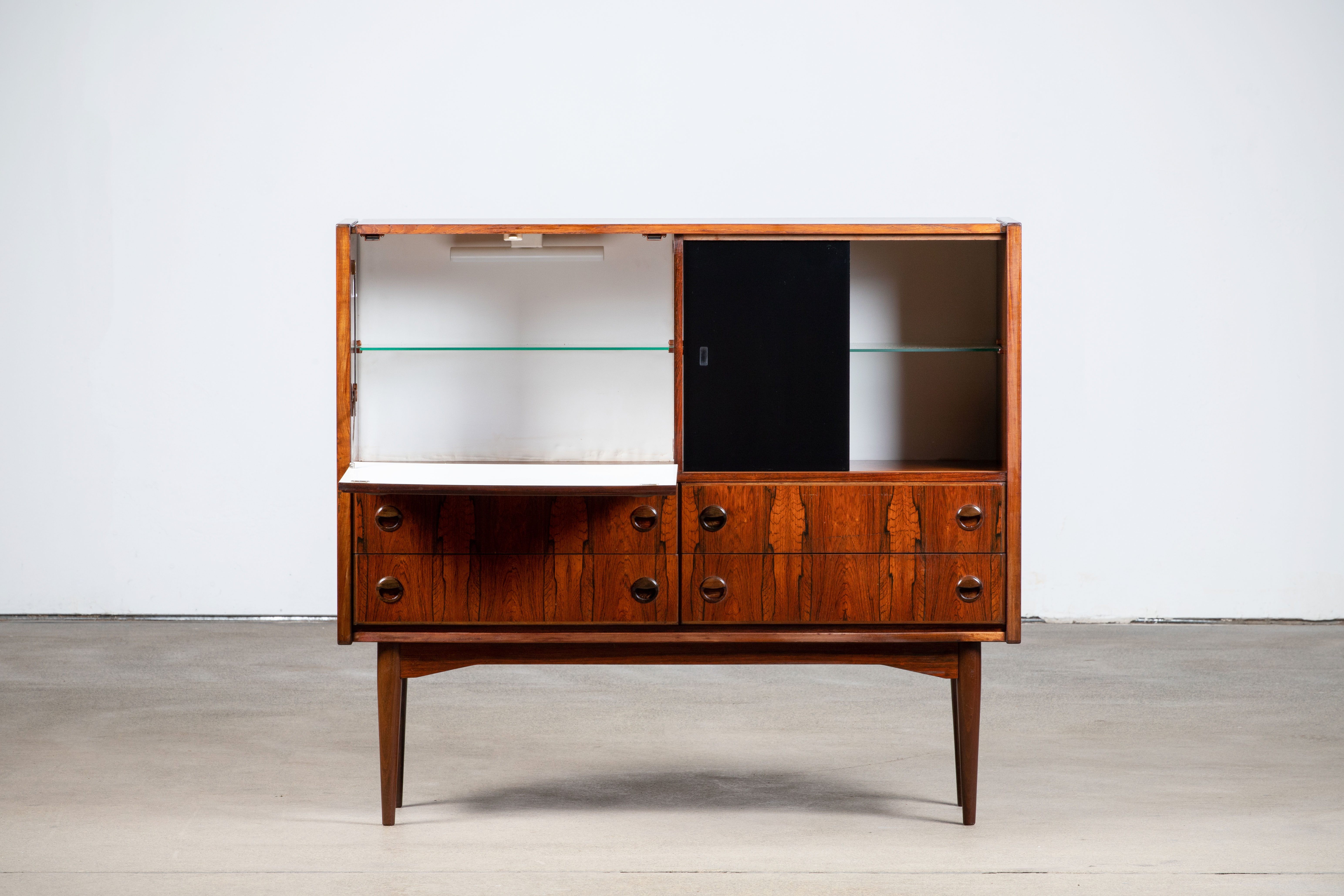 Scandinavian vintage rosewood buffet - 1960