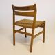 Ensemble de quatre chaises, années 60