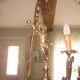 Lustre en bronze avec angelots