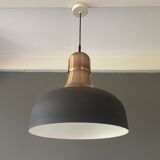 Dutch design 1970s 80s vintage aluminum hanging lamp made  by Raak Amsterdam