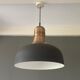 Dutch design 1970s 80s vintage aluminum hanging lamp made  by Raak Amsterdam