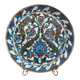 Vintage decorative plate Nassos Rodos-Hellas hand-painted