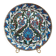 Vintage decorative plate Nassos Rodos-Hellas hand-painted