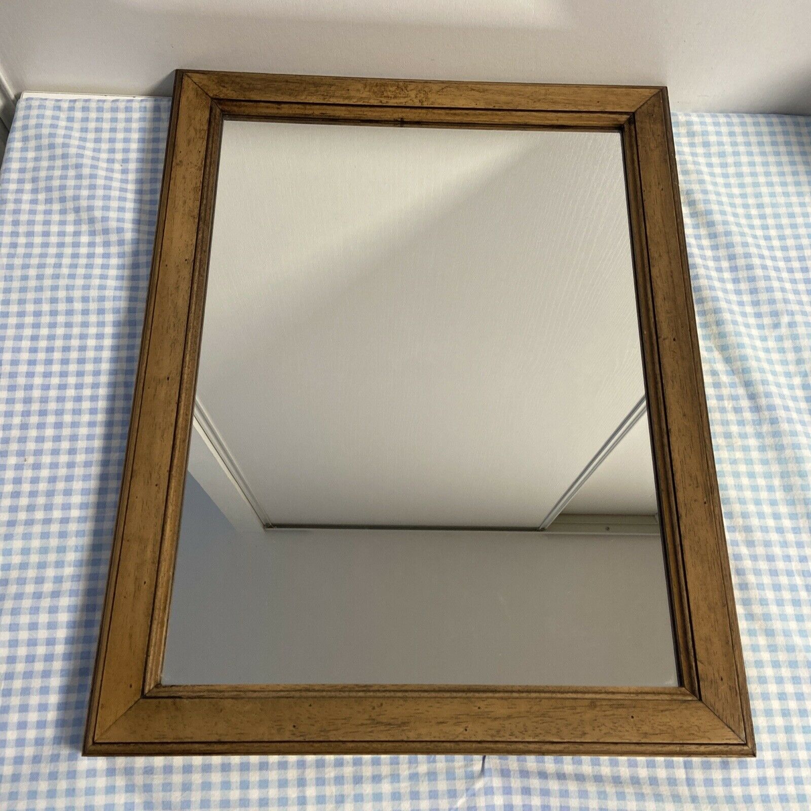 Mirror with wooden frame 45x36cm