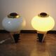 Une paire de lampes de table de style Art Déco, années 1950.