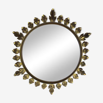 Witch eye-type mirror shaped vintage sun