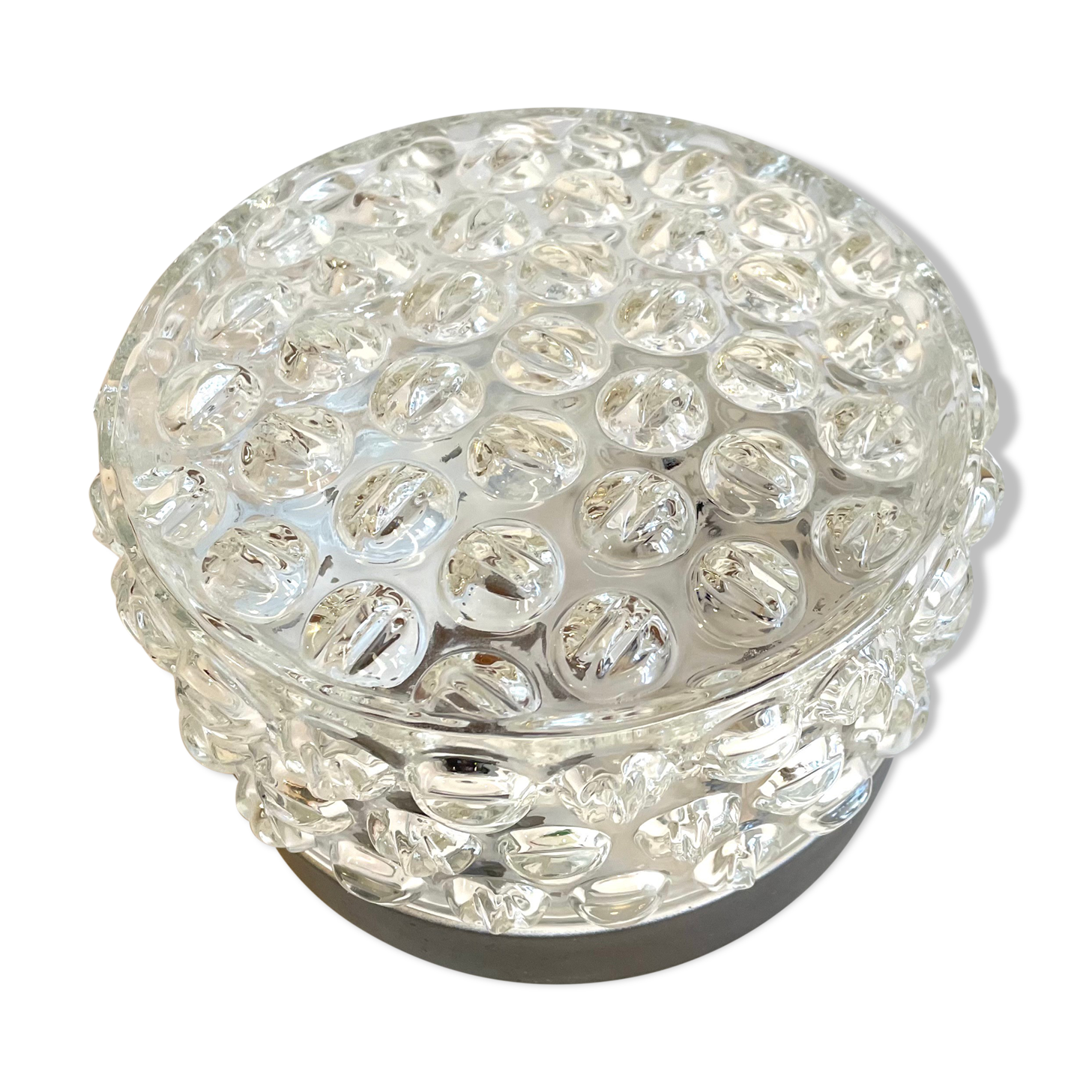 Ceiling lamp geometric design years 60s