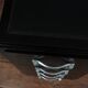 Art deco desk in black piano lacquer