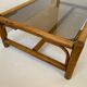 Rattan coffee table