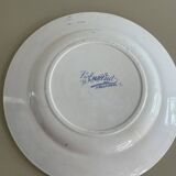 Set of 2 St Amand ironstone plates, Jardinière model