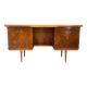 Bureau en noyer du milieu du siècle, années 1970, Tchécoslovaquie