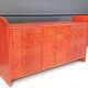 Vintage rattan sideboard, 1970s