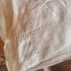 Large antique linen sheet monogrammed AH