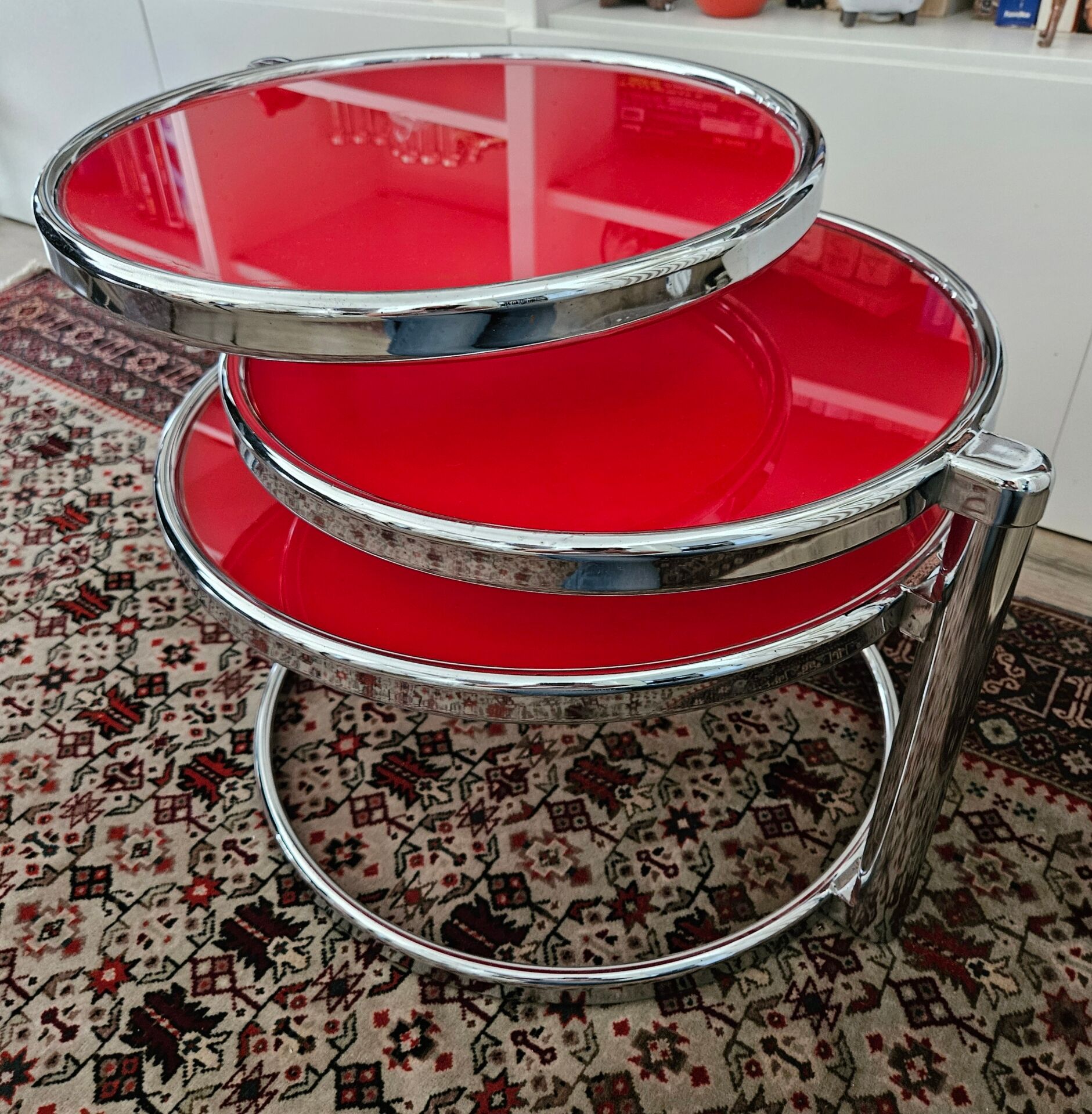 Rotating coffee table: Vintage 70s