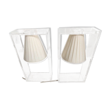 Paire de lampes de chevets kartell