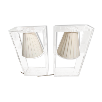 Paire de lampes de chevets kartell