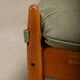 Lounge Chair in the manner Sergio Rodrigues and Jean Gillon, Oak / Leather