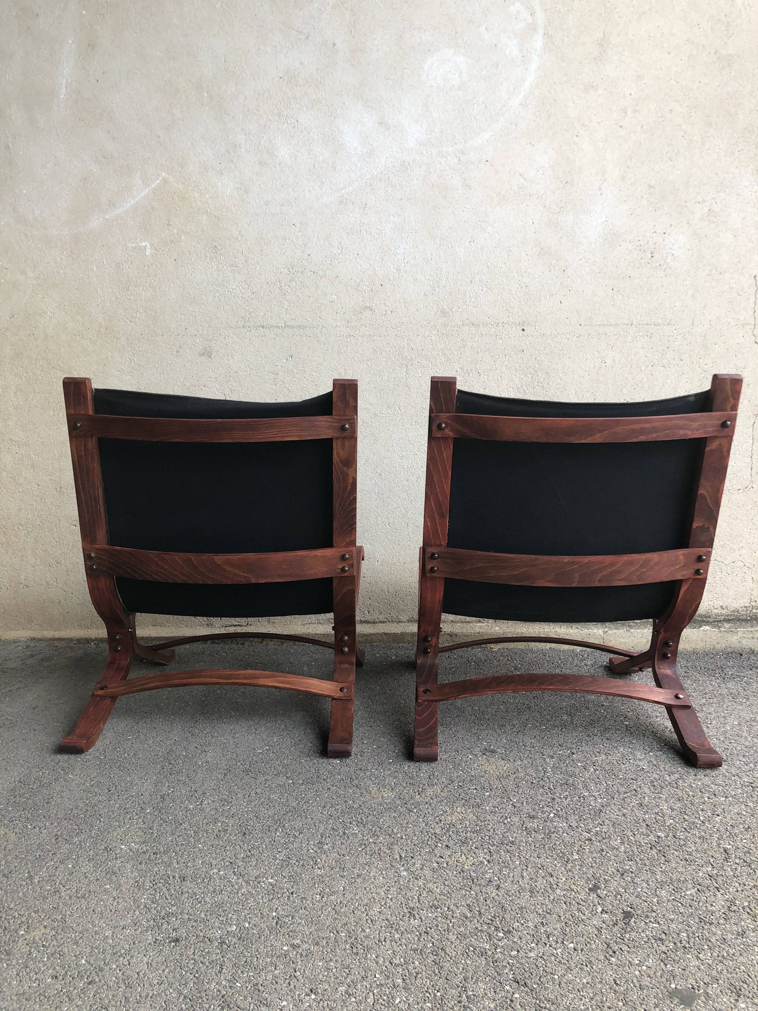 Paire de fauteuils