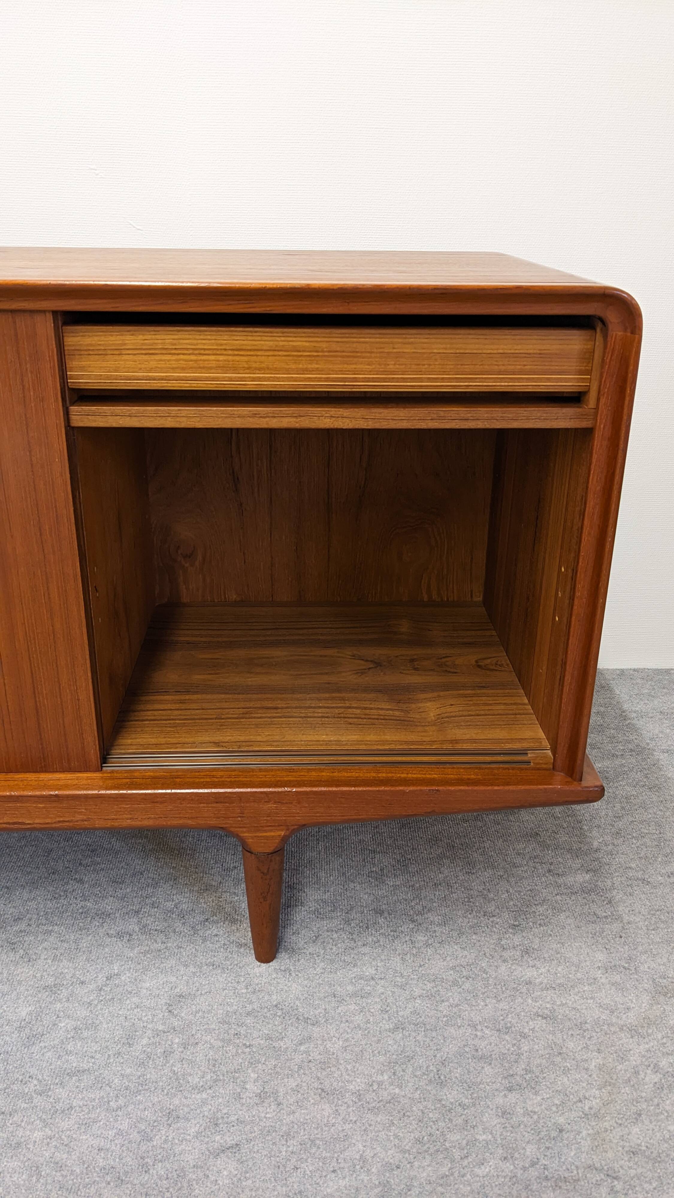 Teak enfilade by Johannes Andersen for Clausen & Son, Denmark 1960.