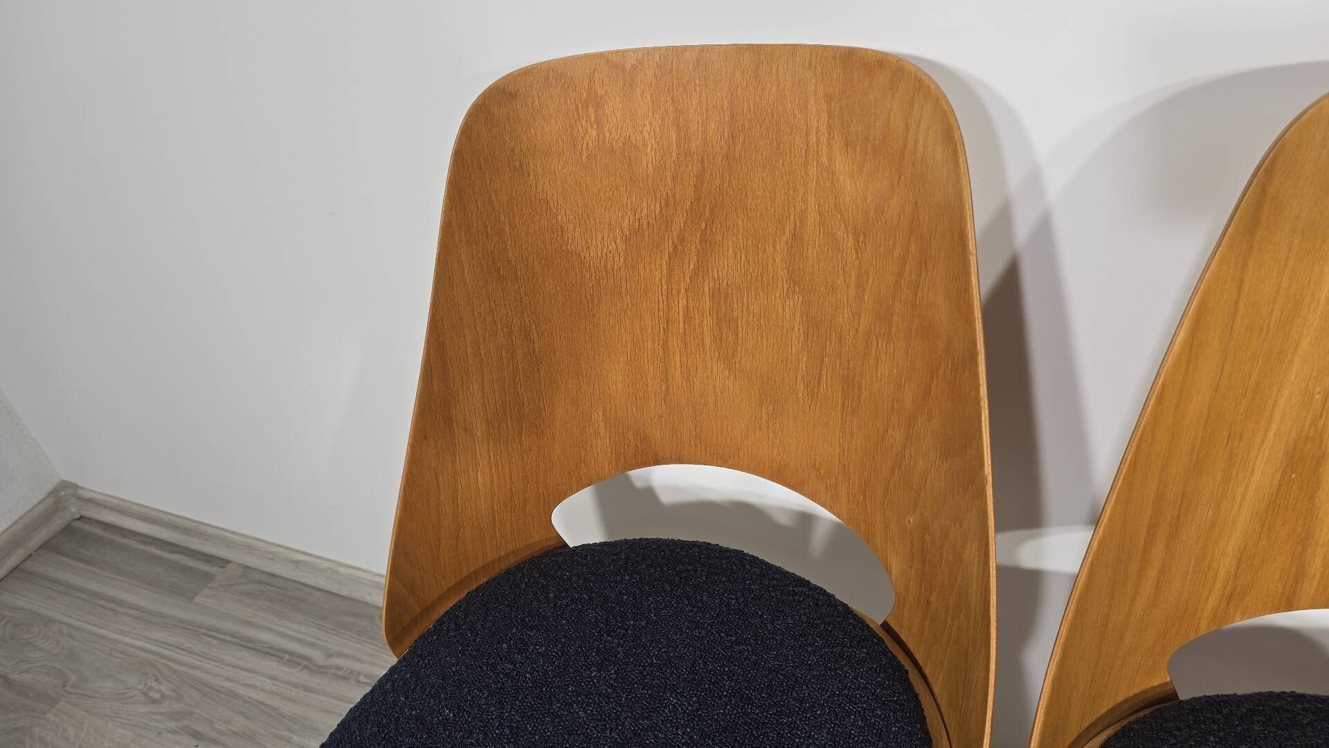 Dining Chairs by Radomir Hoffman for Ton, 1950s, Set of 4