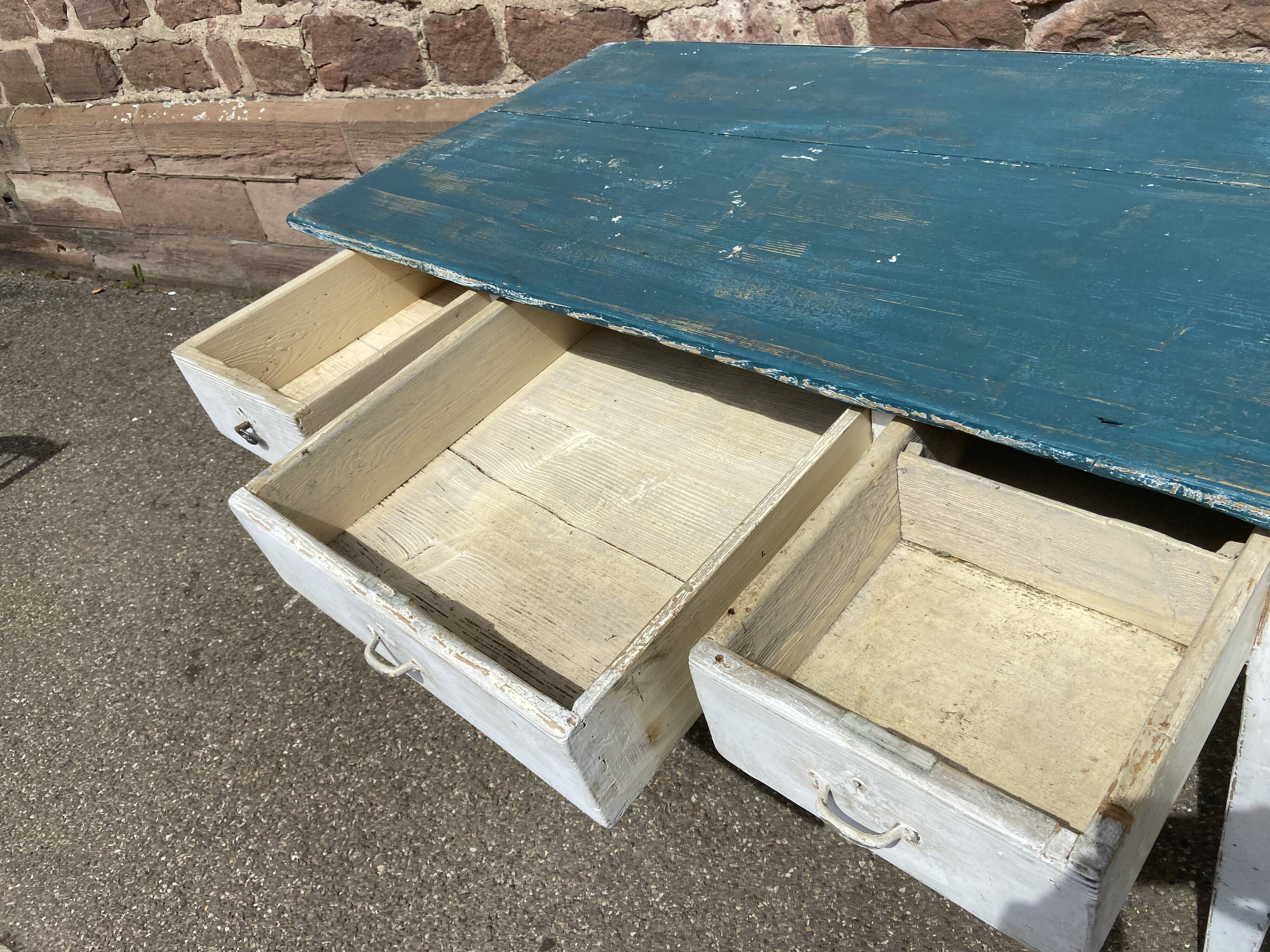 Farm table vintage fir 1900