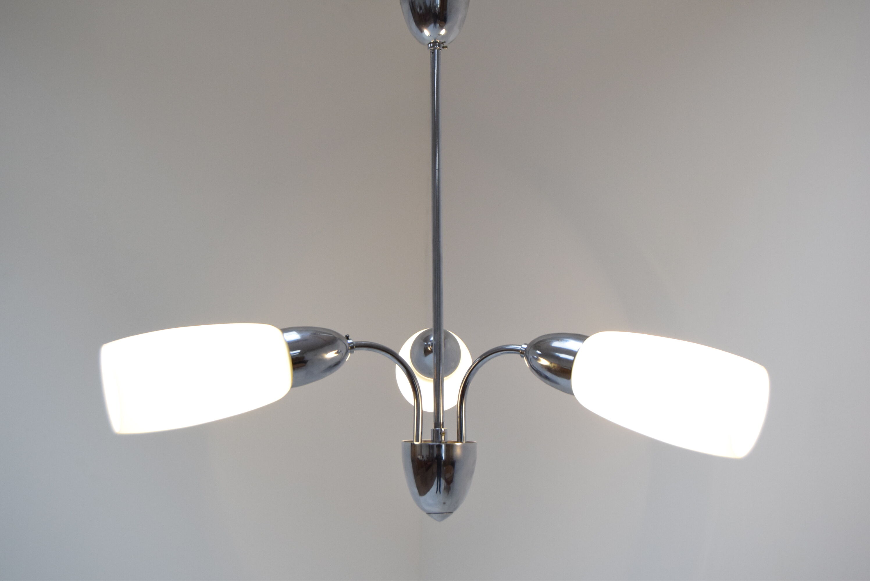 Mid-century Chandelier by Elektroinstala Decin,1970's.