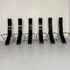Set of 6 Italian design chairs by Pietro Arosio, postmodern, 1980s.