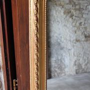 Miroir Louis Philippe a chapeau de gendarme