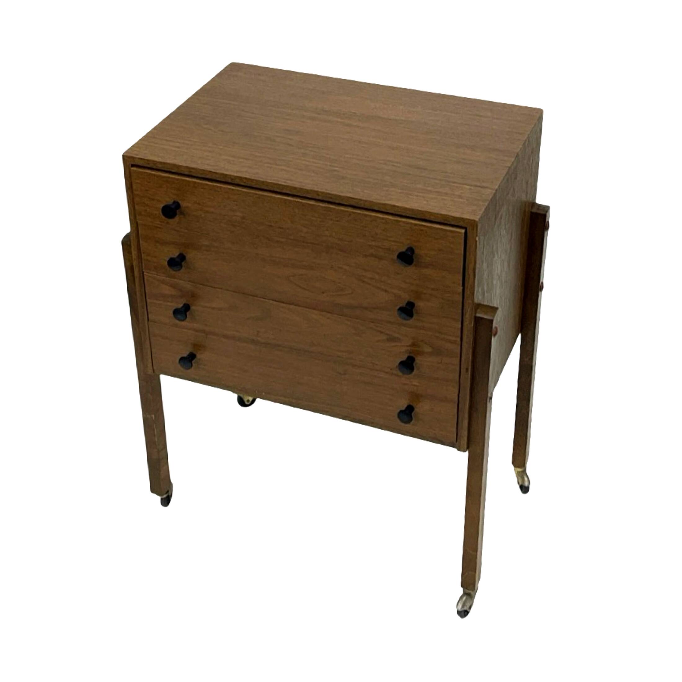 Modernist threader, with organizer, GDR, 1960s.