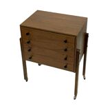 Modernist threader, with organizer, GDR, 1960s.