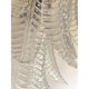 Lot de 4 appliques murales transparentes en verre « Felci »