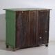 Central European pine commode with original green paint – Tyrol, circa 1890