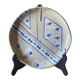 Artisanal stoneware dish
