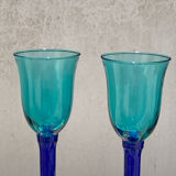 Two blown glasses