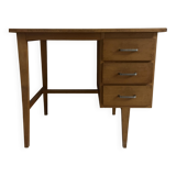 Vintage wooden desk from the 1960s