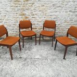 4 chaises en teck