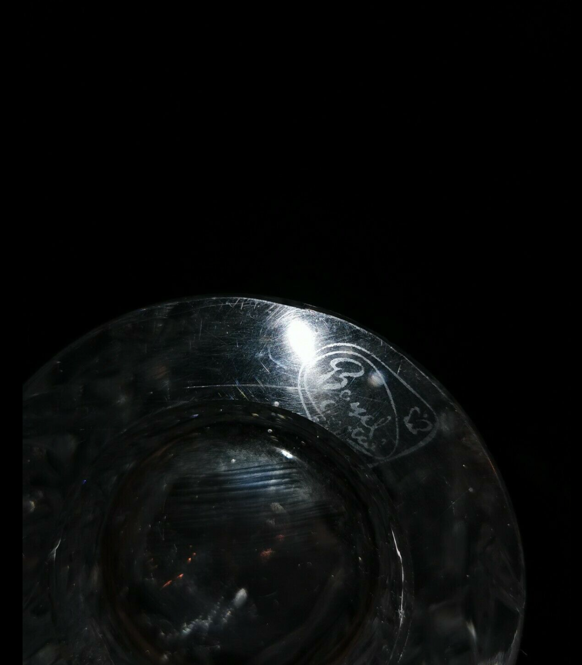 Vase cristal Bayel comme neuf