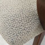 Pair of grey mottled armchairs by Jaroslav Smidek for TON Bystrice